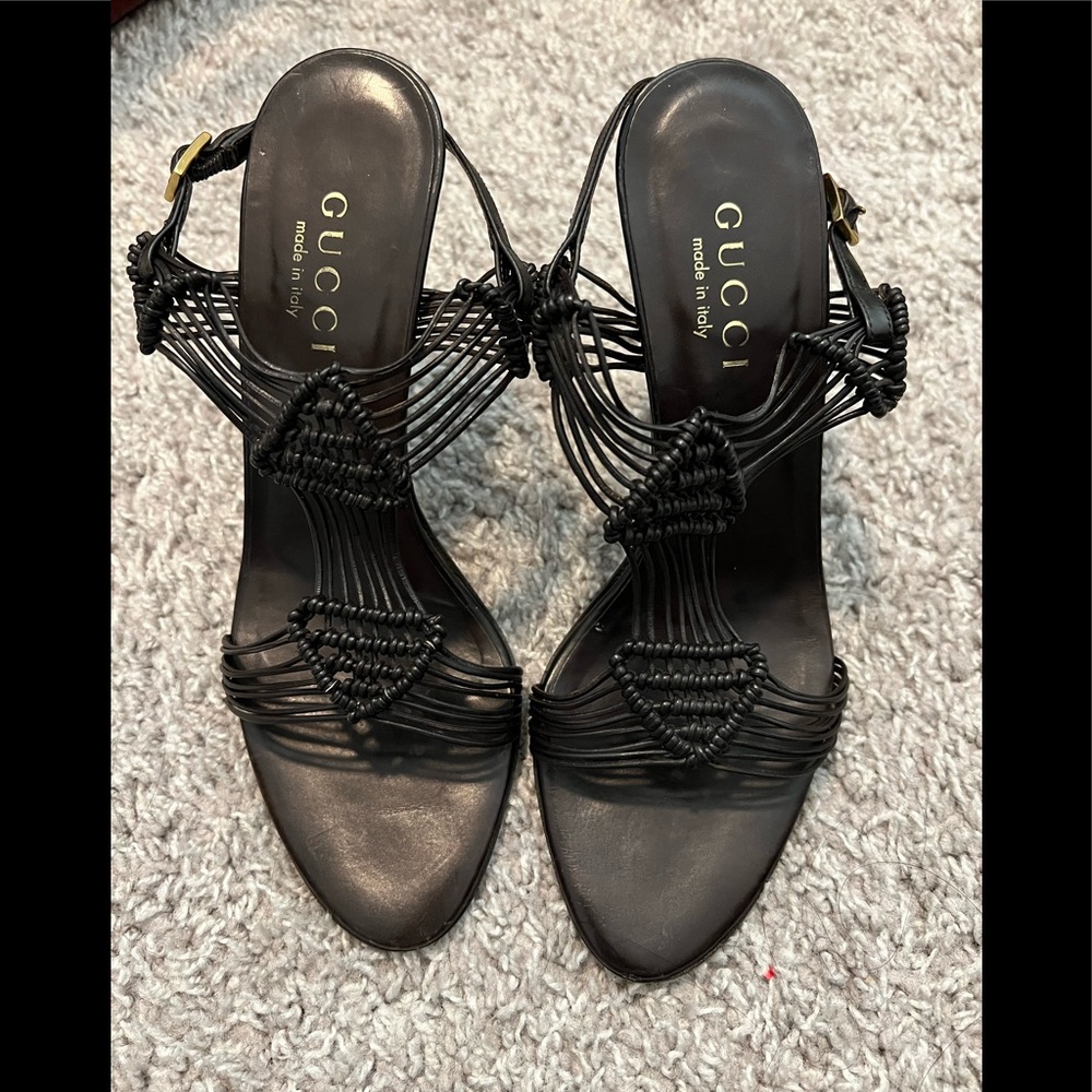 Authentic Gucci High Heel Sandal Size 6.5